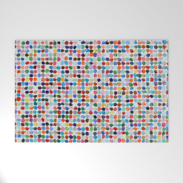 Colossal Polka Daubs Welcome Mat Gallery Image 1