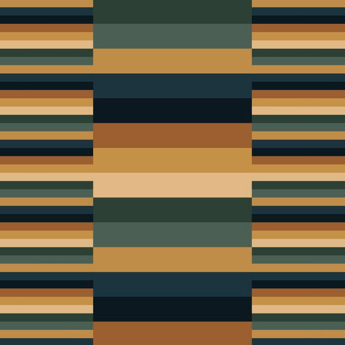 Mixed Stripes Pattern XXV Bold Earthy Coffee Mug Gallery Image 2