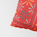 Nativo Red Pillow Sham Gallery Image 4