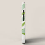 Wild Greenery / Abstract Botanical Series iPhone Case Gallery Image 2