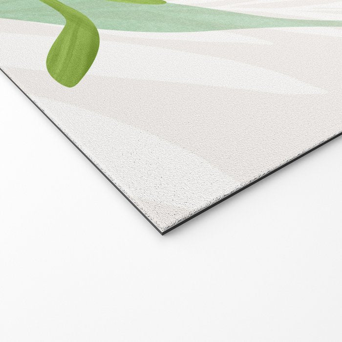 Wild Greenery / Abstract Botanical Series Welcome Mat Gallery Image 2
