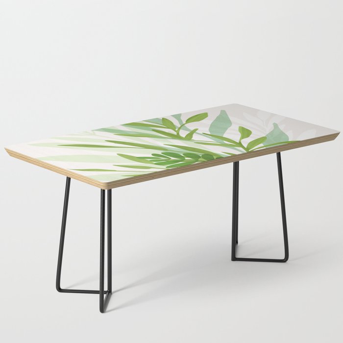 Wild Greenery / Abstract Botanical Series Coffee Table Gallery Image 1