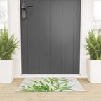Wild Greenery / Abstract Botanical Series Welcome Mat Gallery Image 3