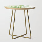 Wild Greenery / Abstract Botanical Series Side Table Gallery Image 1