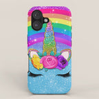 Rainbow Sparkle Unicorn iPhone Case Gallery Image 1