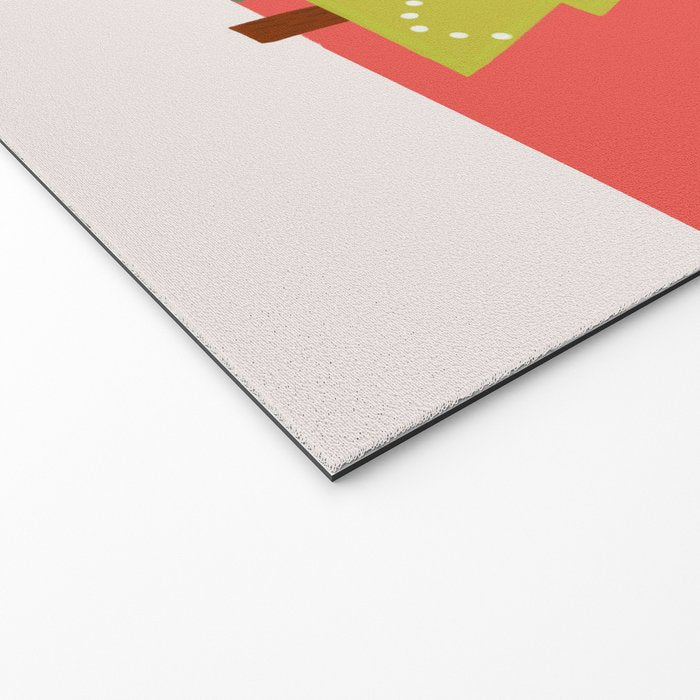 Holly Jolly Trees Welcome Mat Gallery Image 2