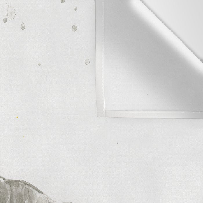 T-Rex Dinosaur Rainbow Puke Taste the Rainbow Watercolor Wall Tapestry Gallery Image 3