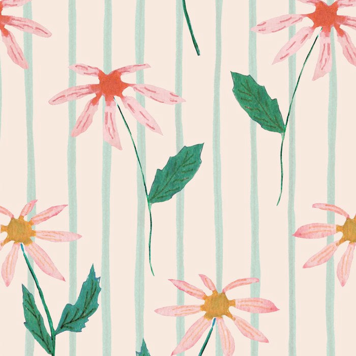 Flowers and stripes Coffee Mug Gallery Image 2