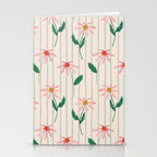 Flowers and stripes Stationery Card Gallery Image 2