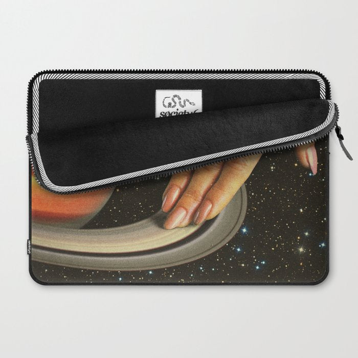 Cosmic Spin - Vinyl Scratch Laptop Sleeve Gallery Image 2