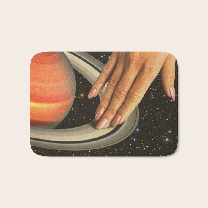 Cosmic Spin - Vinyl Scratch Bath Mat Gallery Image 1