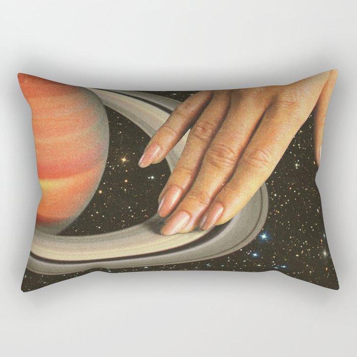 Cosmic Spin - Vinyl Scratch Rectangular Pillow Gallery Image 1