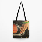 Cosmic Spin - Vinyl Scratch Tote Bag Gallery Image 2