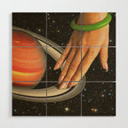 Cosmic Spin - Vinyl Scratch Wood Wall Art Gallery Image 1