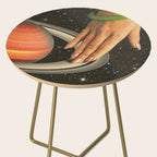 Cosmic Spin - Vinyl Scratch Side Table Gallery Image 2