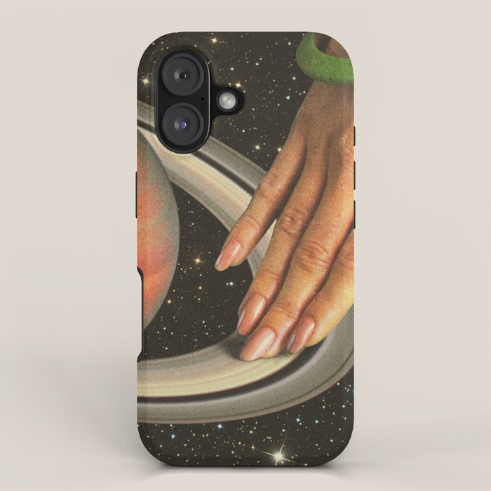 Cosmic Spin - Vinyl Scratch iPhone Case Gallery Image 1