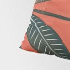 Folk Daisy Botanical Art Pillow Sham Gallery Image 4