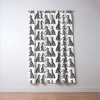 Poodle Window Curtain Gallery Image 3