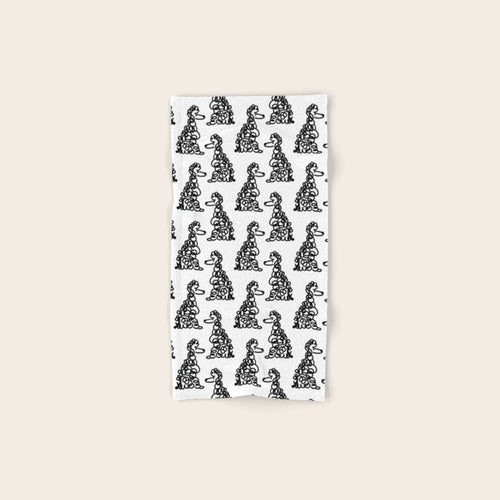 Poodle Bath Towel