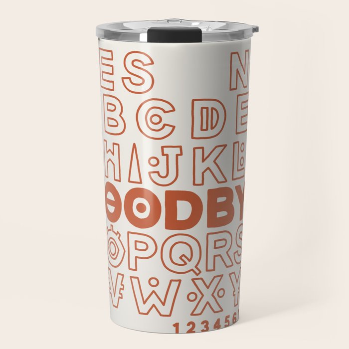 Plastic Bag Ouija Board Travel Mug Gallery Image 1
