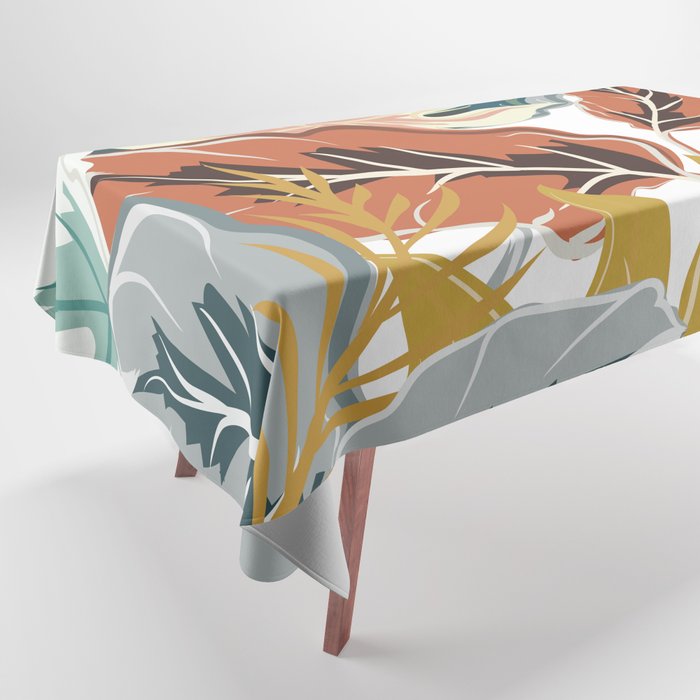 Tropical Wild Jungle Tablecloth Gallery Image 1