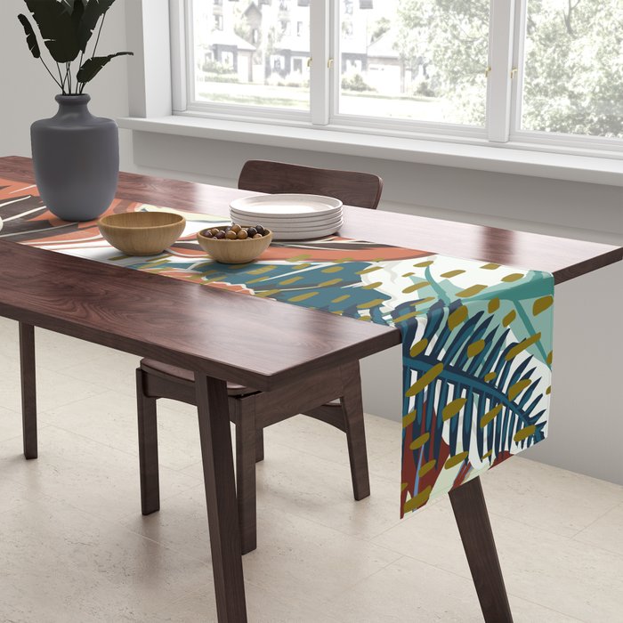 Tropical Wild Jungle Table Runner Gallery Image 2