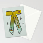 Taurus Bow Stationery Card Gallery Image 2