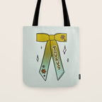 Taurus Bow Tote Bag Gallery Image 1