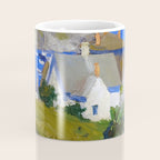 Monhegan Houses Maine by Edward Hopper 1916-1919 Coffee Mug Gallery Image 4