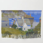 Monhegan Houses Maine by Edward Hopper 1916-1919 Wall Hanging Gallery Image 1