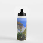 Monhegan Houses Maine by Edward Hopper 1916-1919 Water Bottle Gallery Image 2