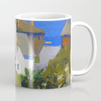 Monhegan Houses Maine by Edward Hopper 1916-1919 Coffee Mug Gallery Image 1