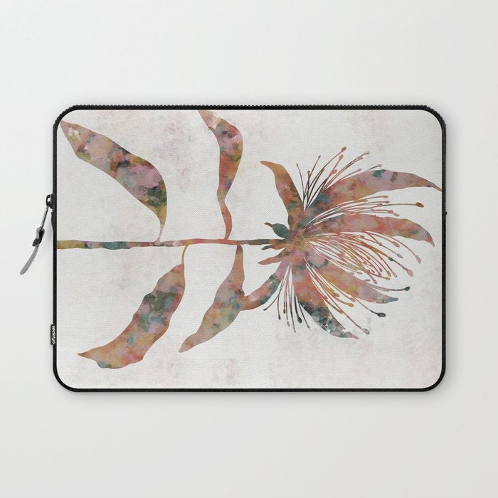 Silhouette plant acrylic Laptop Sleeve Gallery Image 1