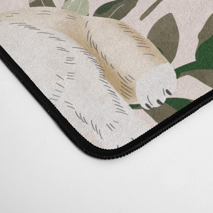 Rabbits in the green forest Desk Mat Gallery Image 4