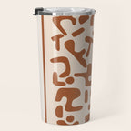 Organic Contemporary Modern Shapes 07 Travel Mug Gallery Image 3