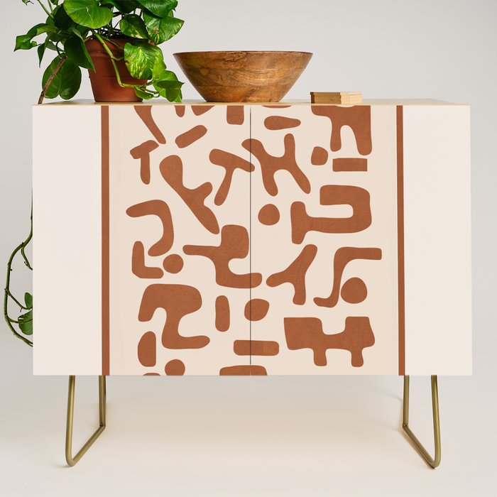 Organic Contemporary Modern Shapes 07 Credenza Gallery Image 1