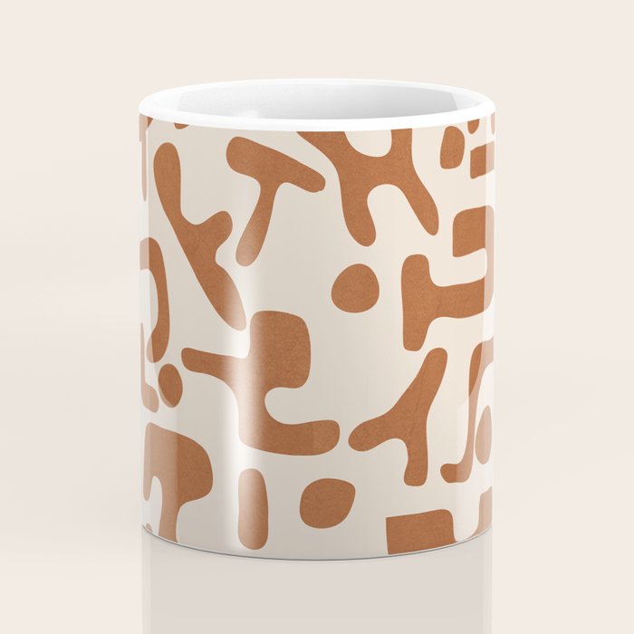 Organic Contemporary Modern Shapes 07 Coffee Mug Gallery Image 4