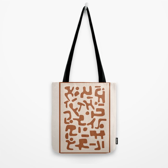 Organic Contemporary Modern Shapes 07 Tote Bag Gallery Image 2