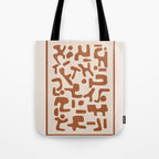 Organic Contemporary Modern Shapes 07 Tote Bag Gallery Image 1