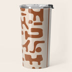 Organic Contemporary Modern Shapes 07 Travel Mug Gallery Image 2