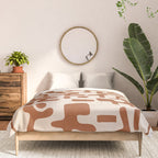 Organic Contemporary Modern Shapes 07 Comforter Gallery Image 3