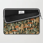 Mushroom Garden Winter Night Laptop Sleeve Gallery Image 2