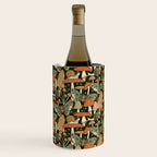Mushroom Garden Winter Night Wine Chiller Gallery Image 3