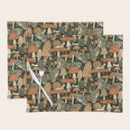 Mushroom Garden Winter Night Placemat Gallery Image 1