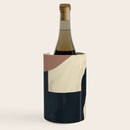 Abstract Minimal Horse Mocha Mousse Wine Chiller Gallery Image 2