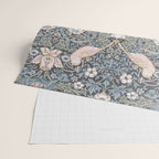 William Morris Strawberry Thief Ink Wrapping Paper Gallery Image 2