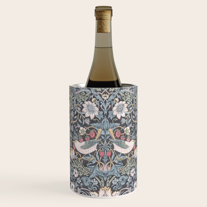 William Morris Strawberry Thief Ink Wine Chiller Gallery Image 2