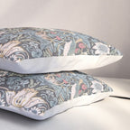 William Morris Strawberry Thief Ink Pillow Sham Gallery Image 3