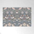 William Morris Strawberry Thief Ink Welcome Mat Gallery Image 1