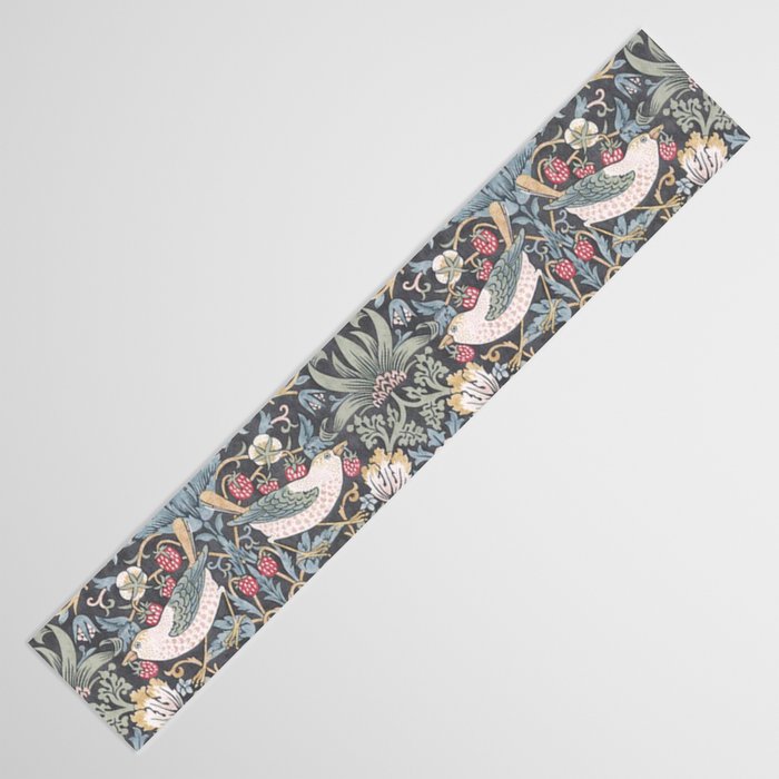 William Morris Strawberry Thief Ink Table Runner Gallery Image 3